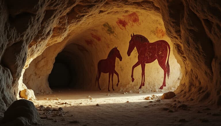 explorez la grotte chauvet en visite virtuelle et découvrez ses magnifiques peintures préhistoriques directement en ligne, confortablement chez vous.