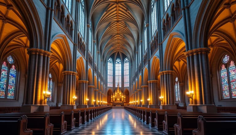 explorez la majestueuse cathédrale notre-dame grâce à notre visite virtuelle en ligne immersive. découvrez son histoire, son architecture et ses trésors sans bouger de chez vous.