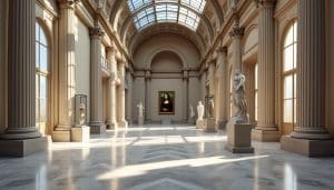 explorez le musée du louvre depuis chez vous grâce à notre visite virtuelle immersive. découvrez les chefs-d'œuvre du louvre en ligne, à votre rythme et en toute simplicité.