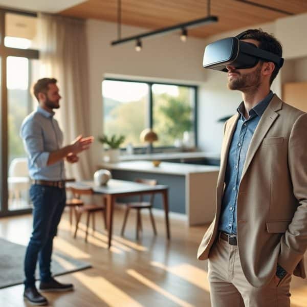découvrez comment la visite virtuelle immobilière valorise vos annonces, attire davantage d’acheteurs et leur permet de visiter un bien à distance.
