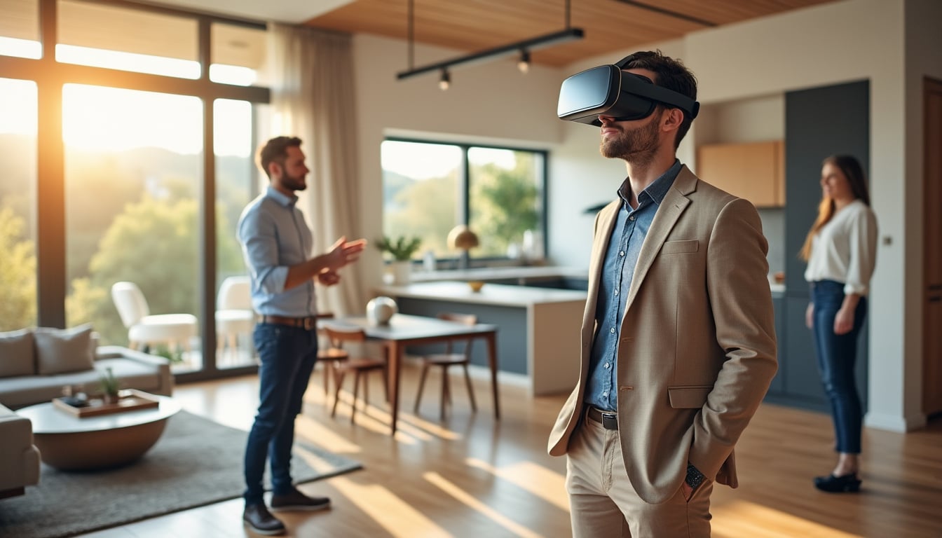 découvrez comment la visite virtuelle immobilière valorise vos annonces, attire davantage d’acheteurs et leur permet de visiter un bien à distance.