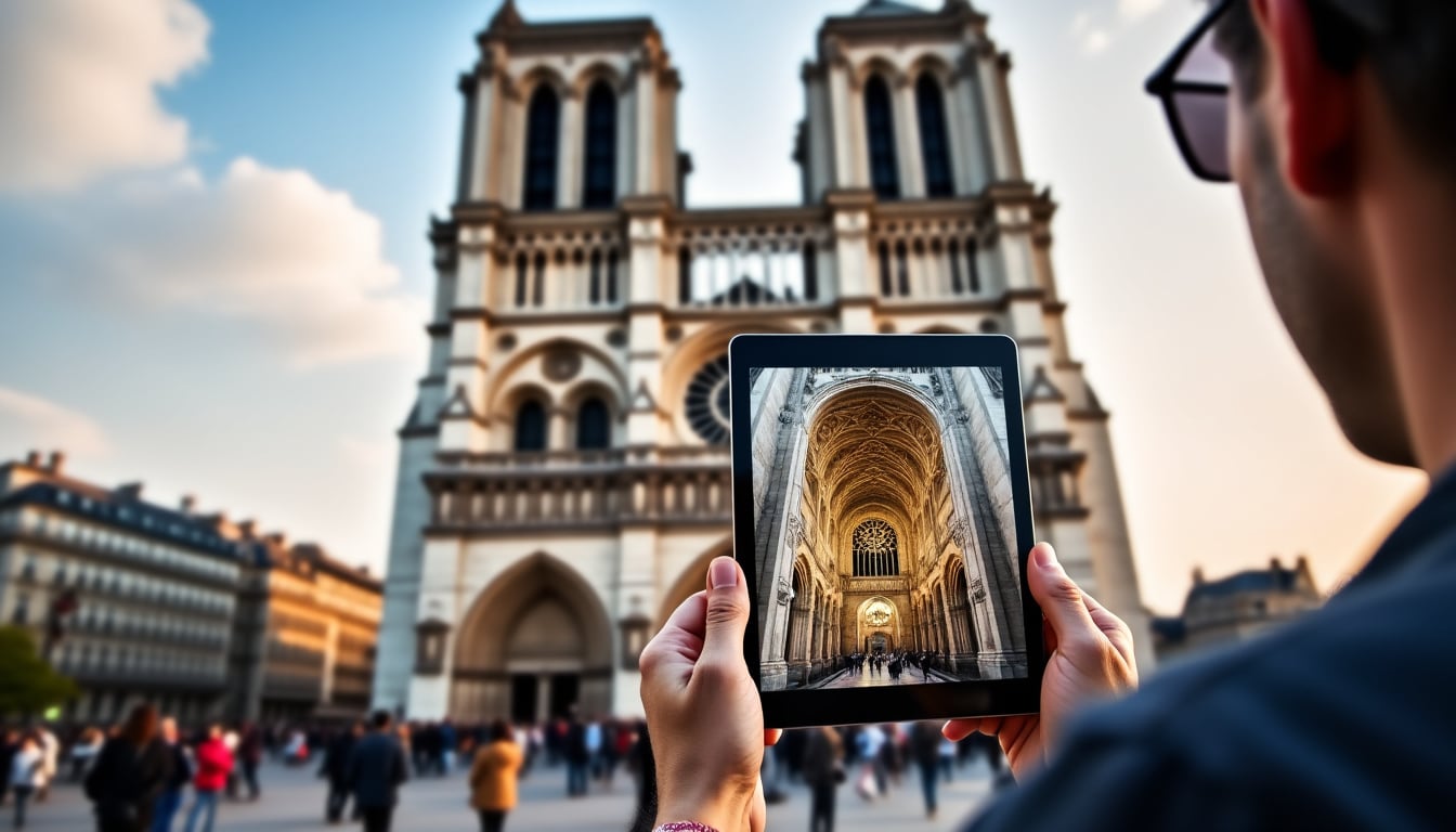 explorez notre-dame de paris grâce à une visite virtuelle en ligne et découvrez son histoire, son architecture et ses trésors depuis chez vous.