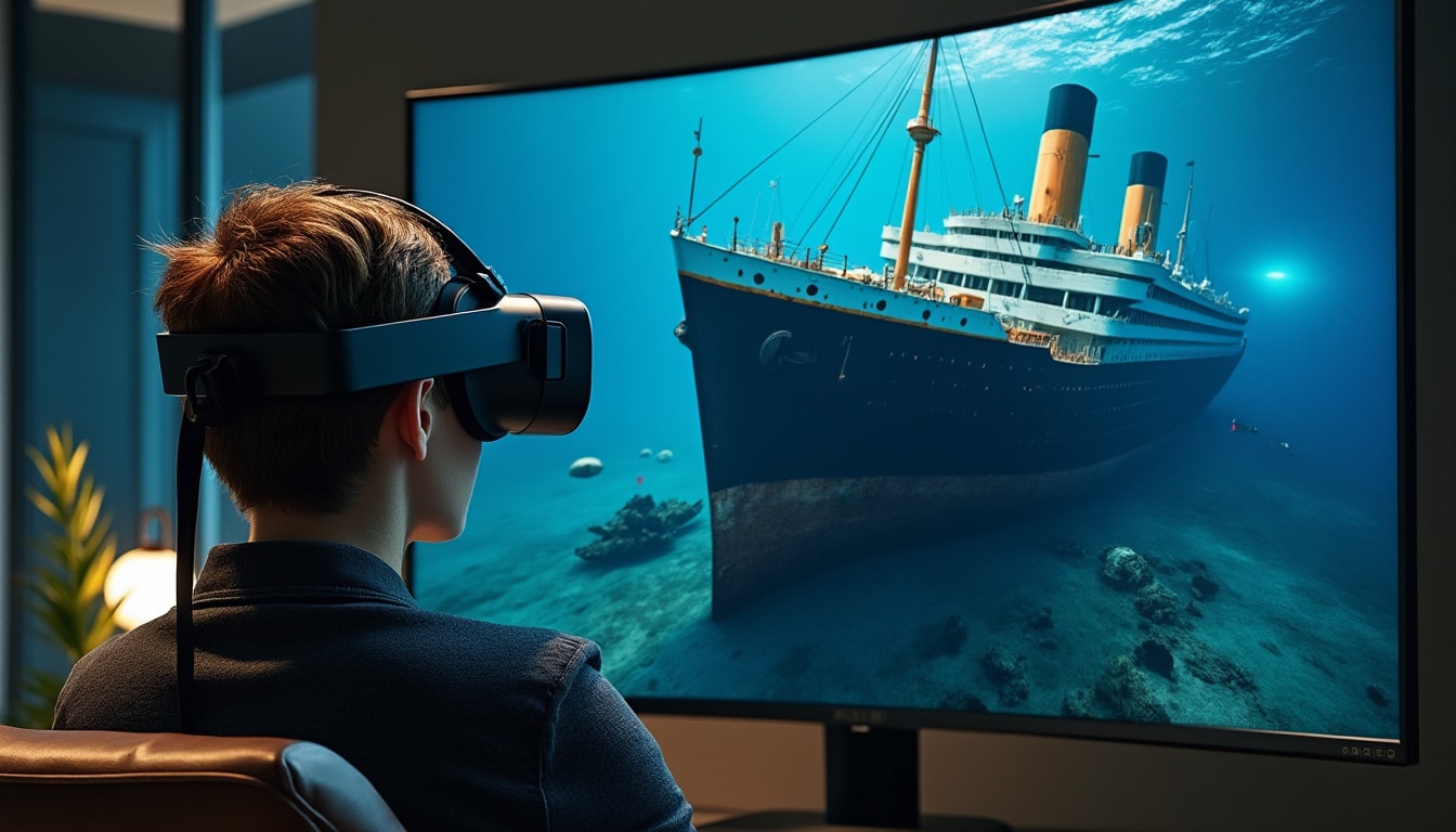 explorez le titanic en ligne grâce à une visite virtuelle immersive et découvrez l’histoire du célèbre paquebot, de ses ponts à ses cabines.